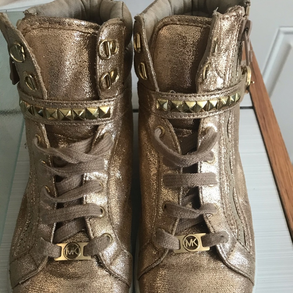Michael kors Gold Sneakers